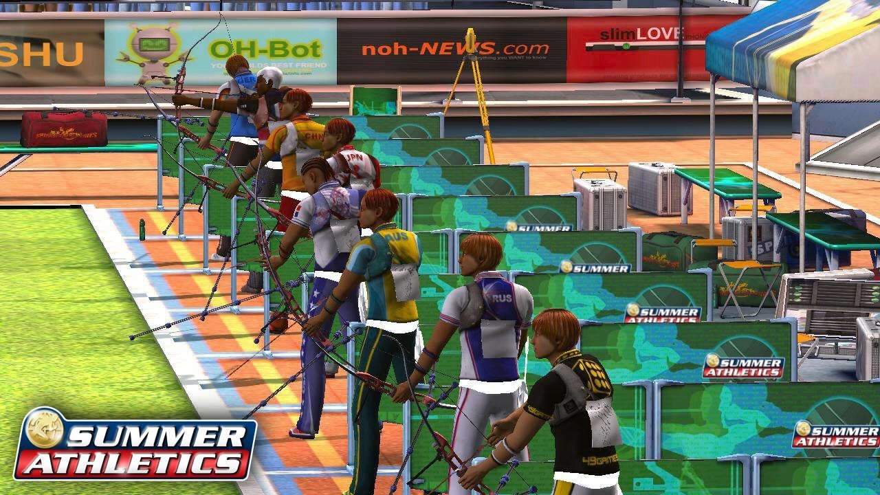 Скриншот из игры Summer Athletics под номером 2