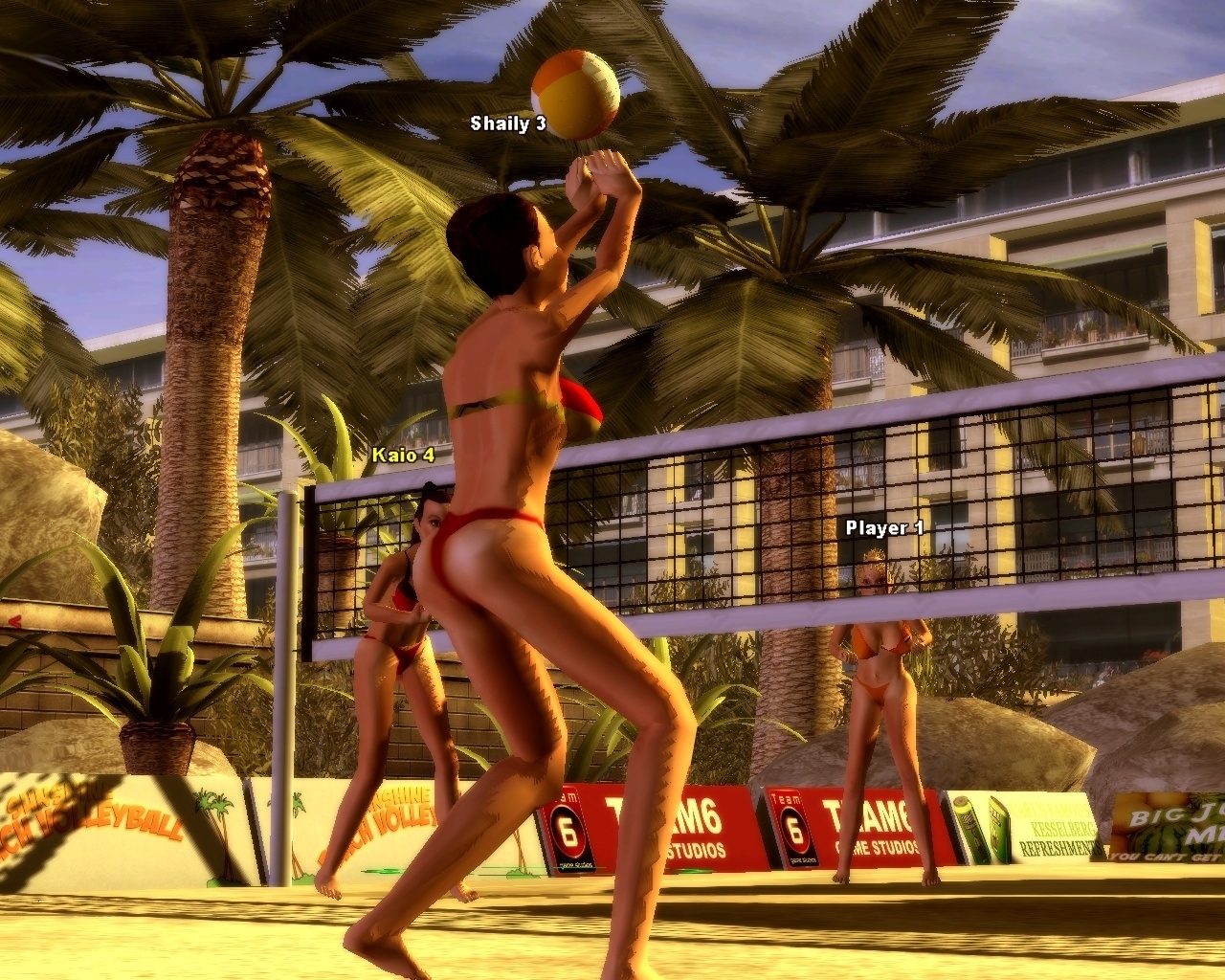 Скриншот из игры Sunshine Beach Volleyball под номером 20