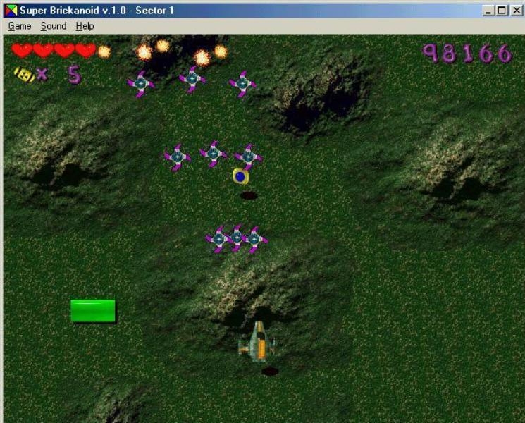 Скриншот из игры Super Brickanoid под номером 3