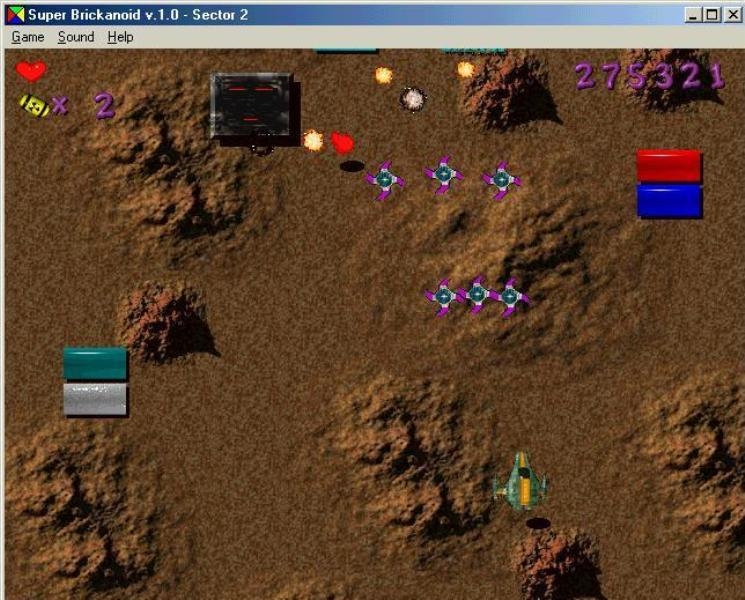Скриншот из игры Super Brickanoid под номером 5