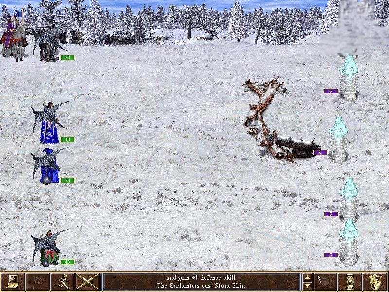 Скриншот из игры Heroes Chronicles: Clash of the Dragons and Masters of the Elements под номером 20