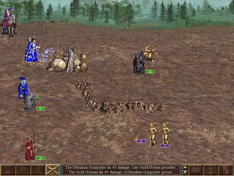 Скриншот из игры Heroes Chronicles: Clash of the Dragons and Masters of the Elements под номером 21