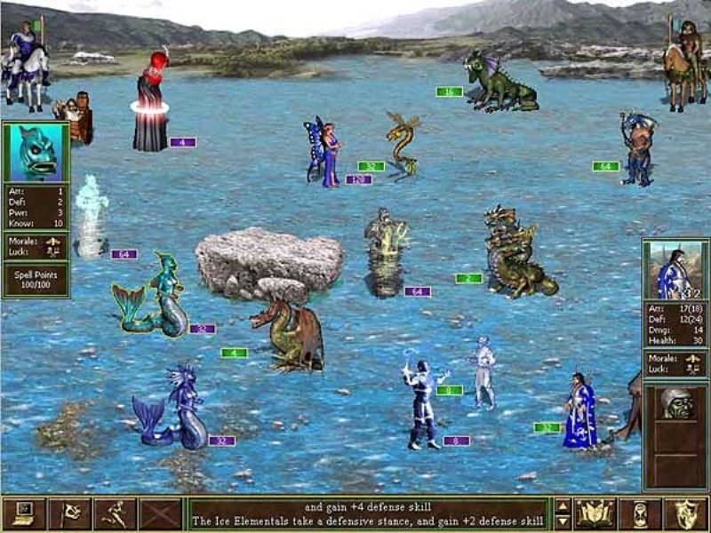 Скриншот из игры Heroes Chronicles: Clash of the Dragons and Masters of the Elements под номером 6