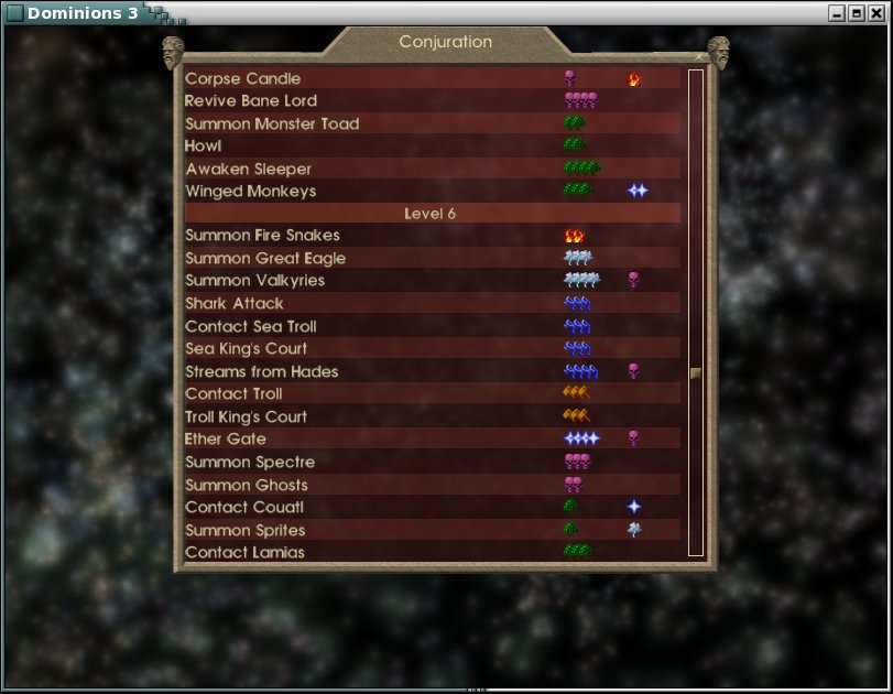 Скриншот из игры Dominions 3: The Awakening под номером 1
