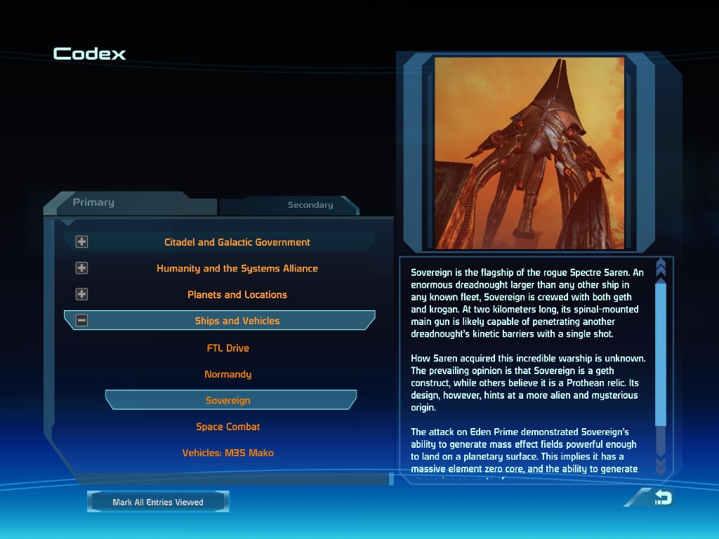 Скриншот из игры Mass Effect под номером 139