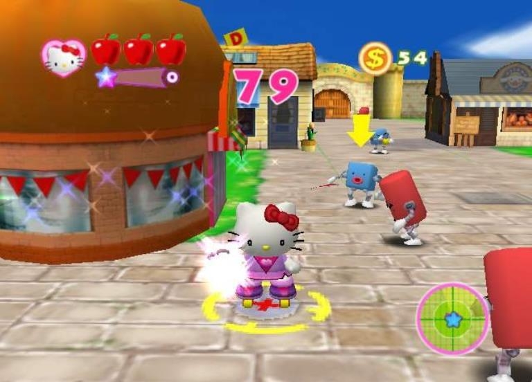 Покажи игру ролики. Игра Хелло Китти. Игра Хелло Китти Roller Rescue. Игра hello Kitty 2002. Hello Kitty игра 2005.