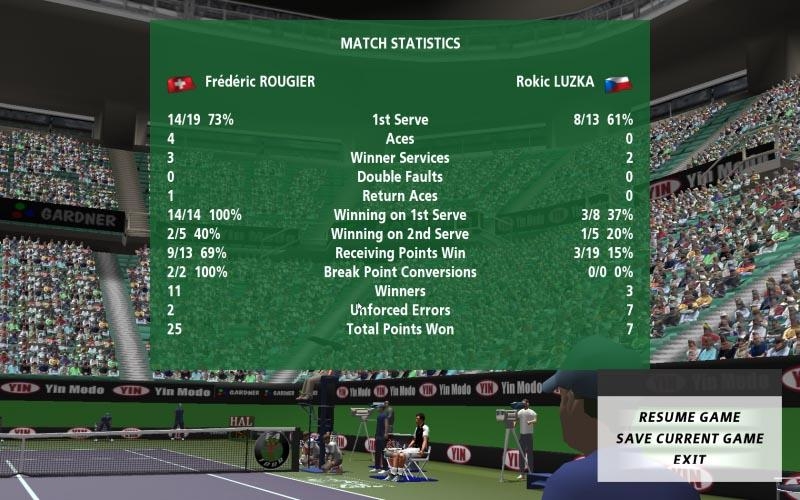 Скриншот из игры Full Ace Tennis Simulator под номером 31