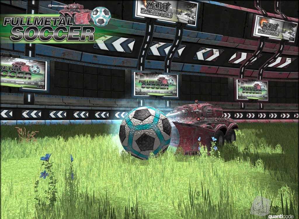Скриншот из игры Full Metal Soccer под номером 4