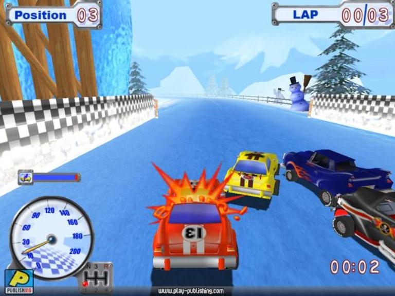Скриншот из игры Funny Racer под номером 1