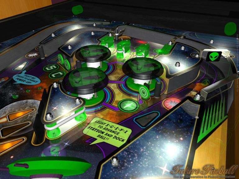 Скриншот из игры Future Pinball под номером 2