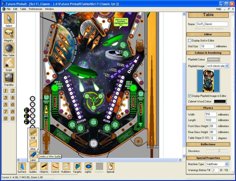 Скриншот из игры Future Pinball под номером 3