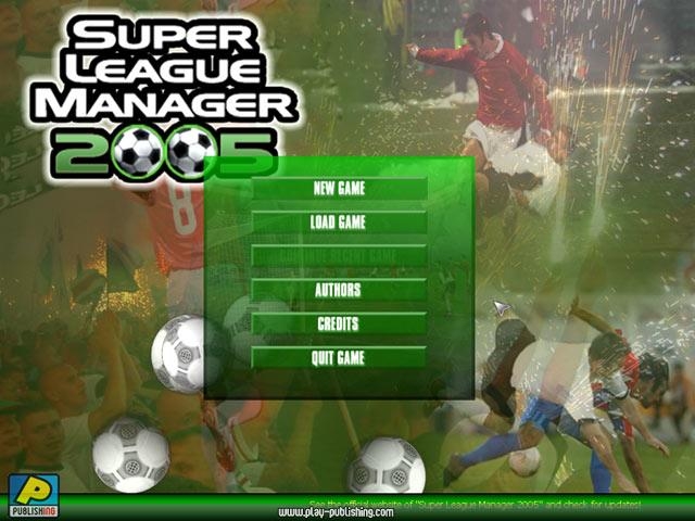 Скриншот из игры Super League Manager 2005 под номером 4