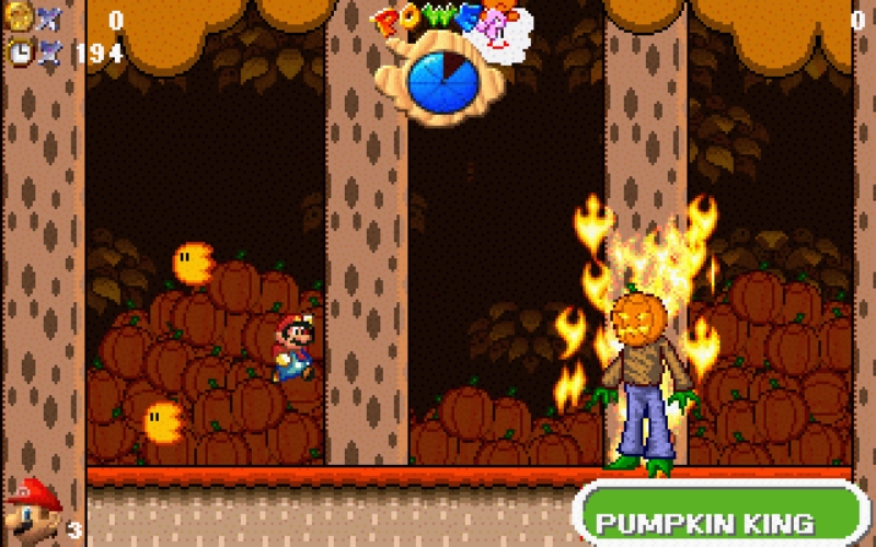 Скриншот из игры Super Mario: Blue Twilight DX под номером 4