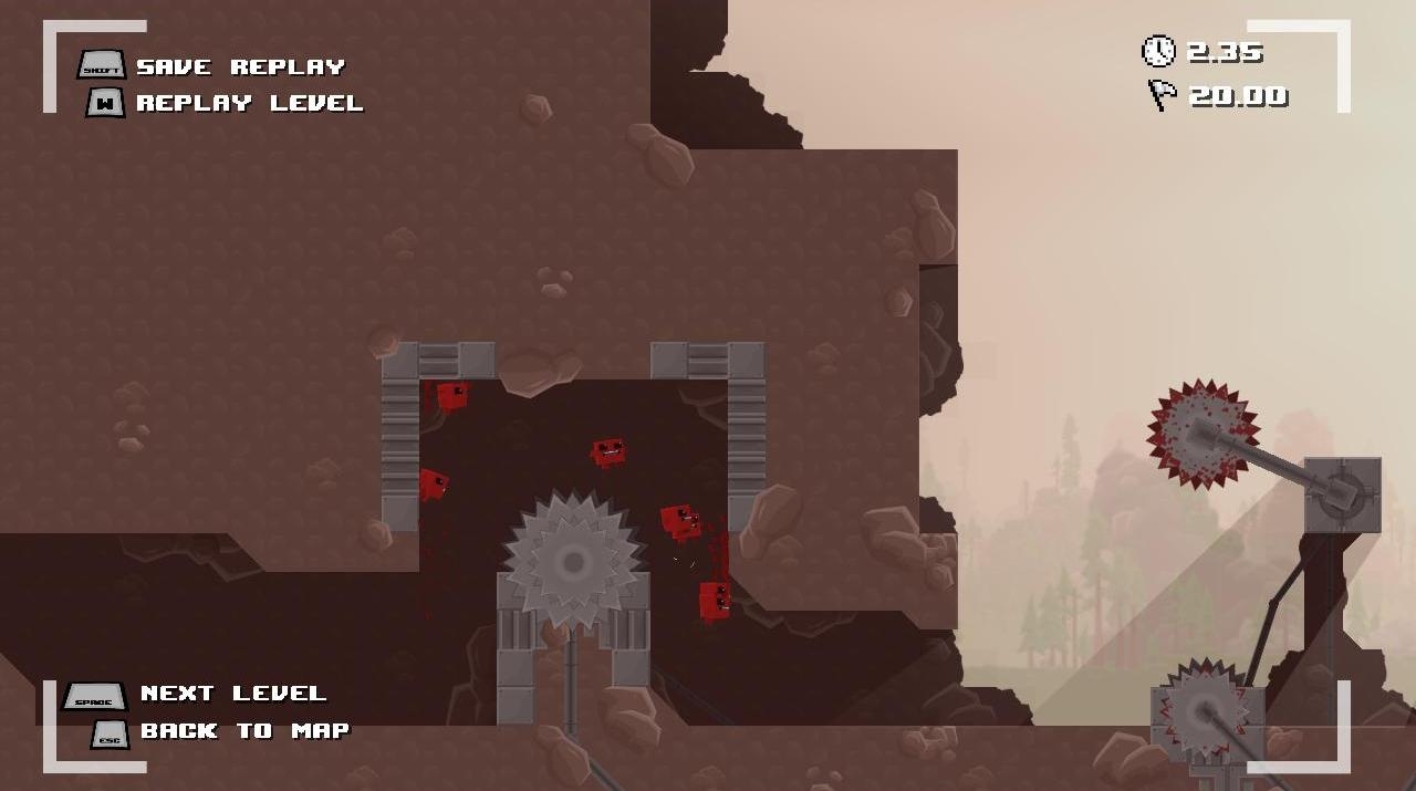 Скриншот из игры Super Meat Boy под номером 42