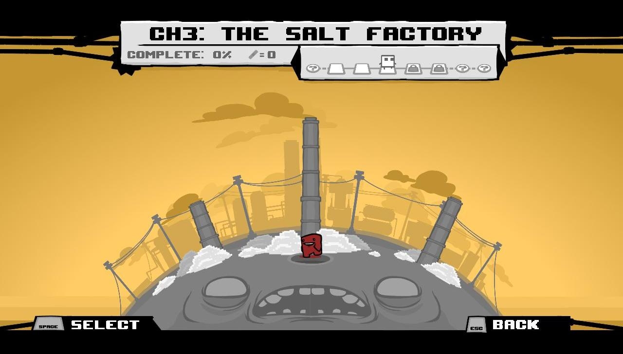 Скриншот из игры Super Meat Boy под номером 70