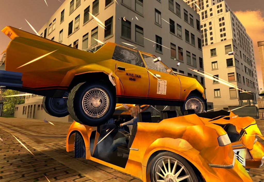 Скриншот из игры Super Taxi Driver 2006 под номером 5
