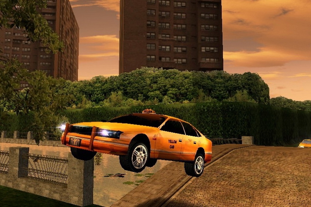 Скриншот из игры Super Taxi Driver 2006 под номером 7