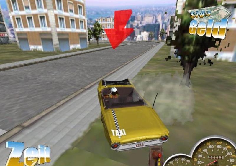 Скриншот из игры Super Taxi Driver под номером 6