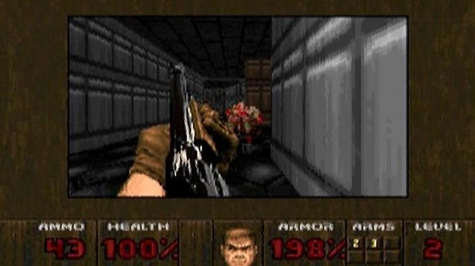 Скриншот из игры Doom под номером 12