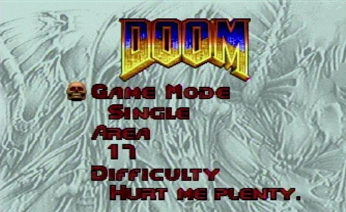 Скриншот из игры Doom под номером 15