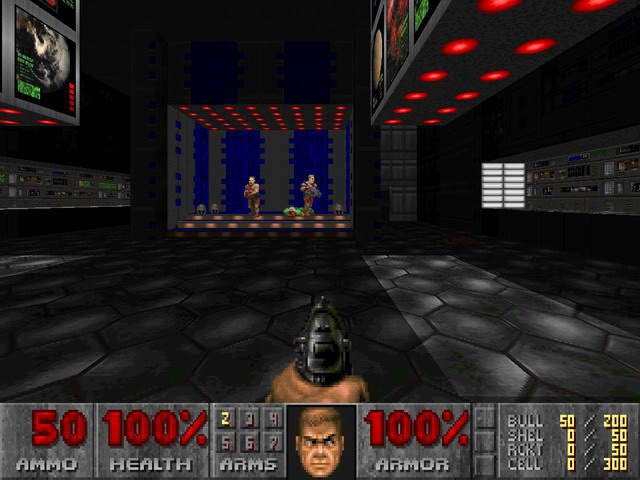 Скриншот из игры Doom под номером 2