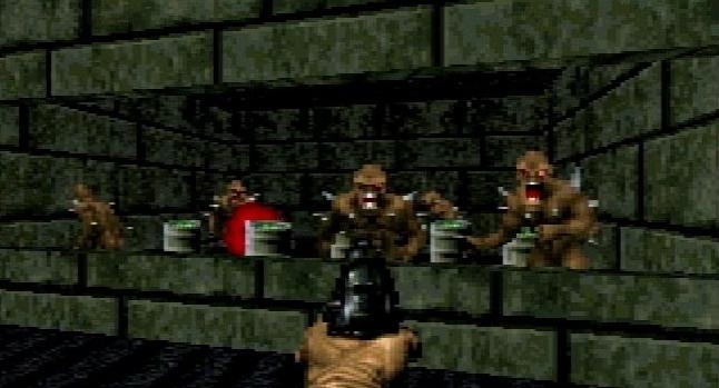 Скриншот из игры Doom под номером 22