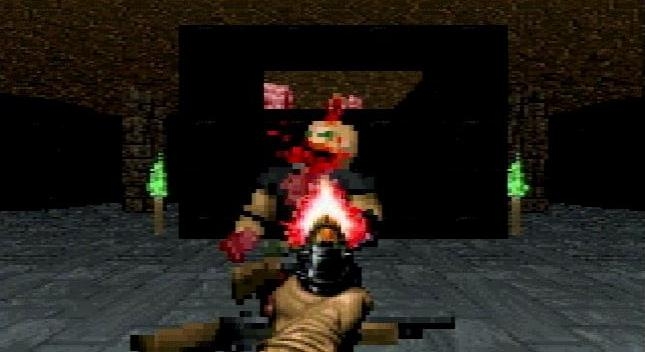 Скриншот из игры Doom под номером 24