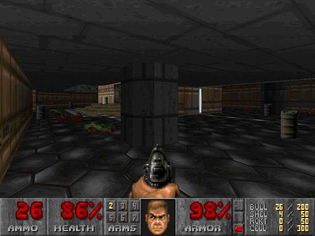 Скриншот из игры Doom под номером 4