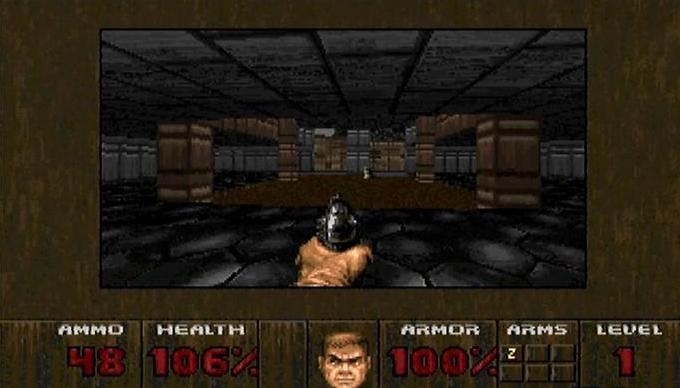 Скриншот из игры Doom под номером 7