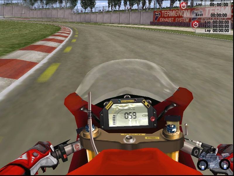 Скриншот из игры Superbike 2000 под номером 1