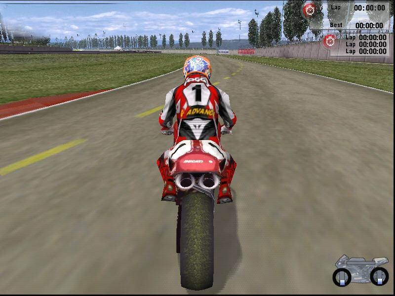 Скриншот из игры Superbike 2000 под номером 2