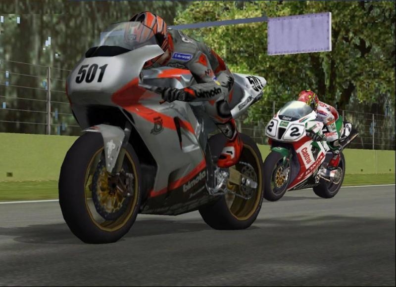 Скриншот из игры Superbike 2001 под номером 22