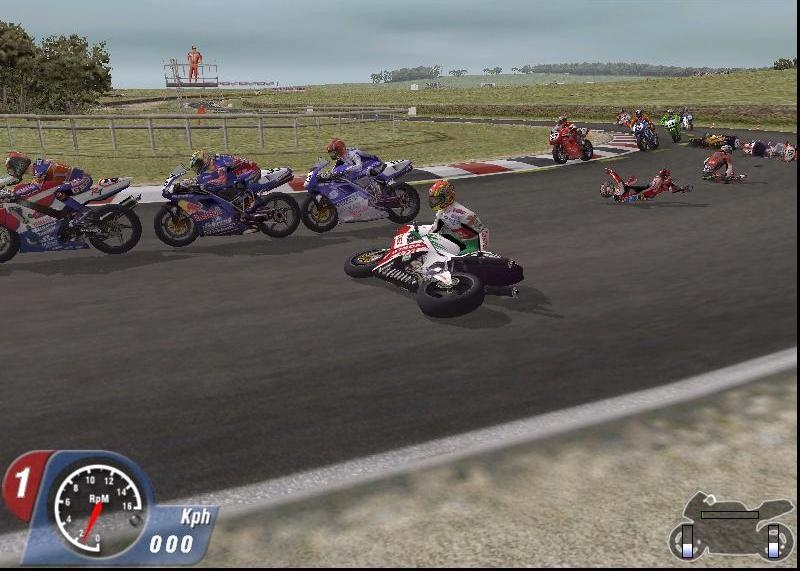 Скриншот из игры Superbike 2001 под номером 23