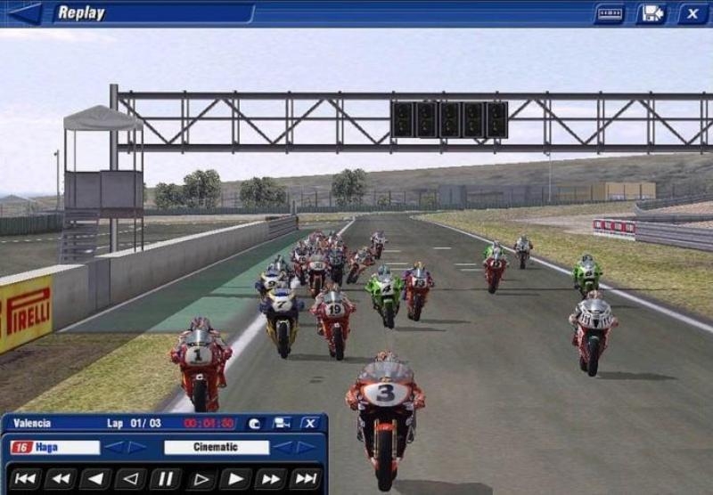 Скриншот из игры Superbike 2001 под номером 29