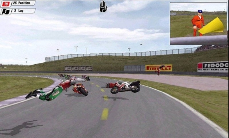 Скриншот из игры Superbike 2001 под номером 32