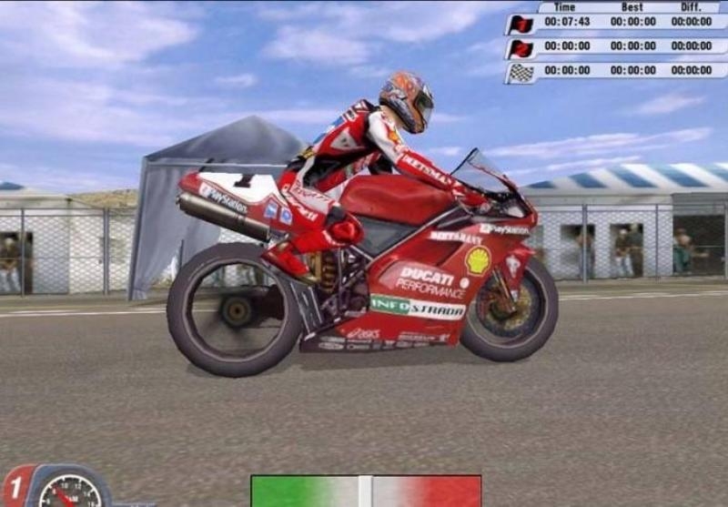 Скриншот из игры Superbike 2001 под номером 47