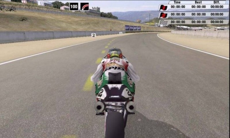 Скриншот из игры Superbike 2001 под номером 54