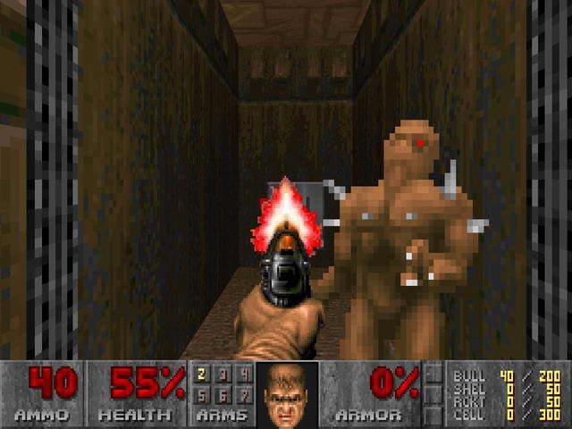 Скриншот из игры Doom 2: Hell on Earth под номером 5