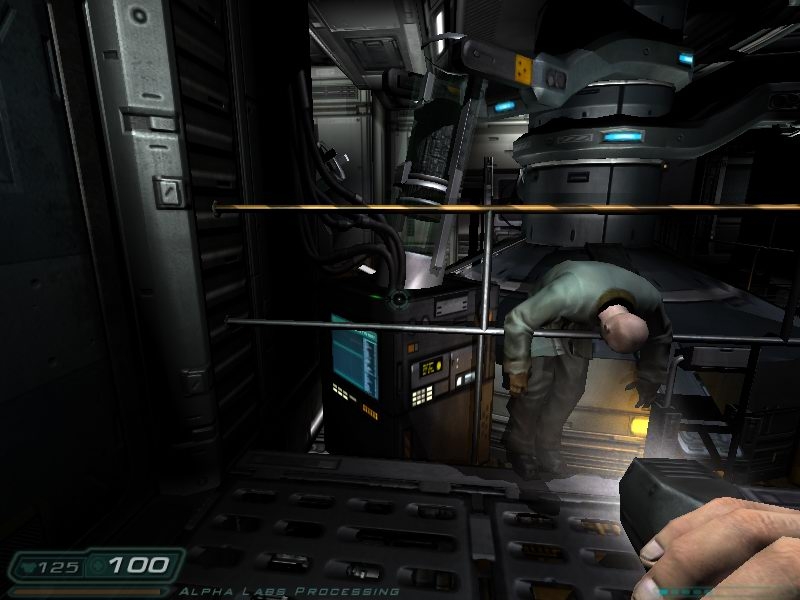 Скриншот из игры Doom 3 под номером 109