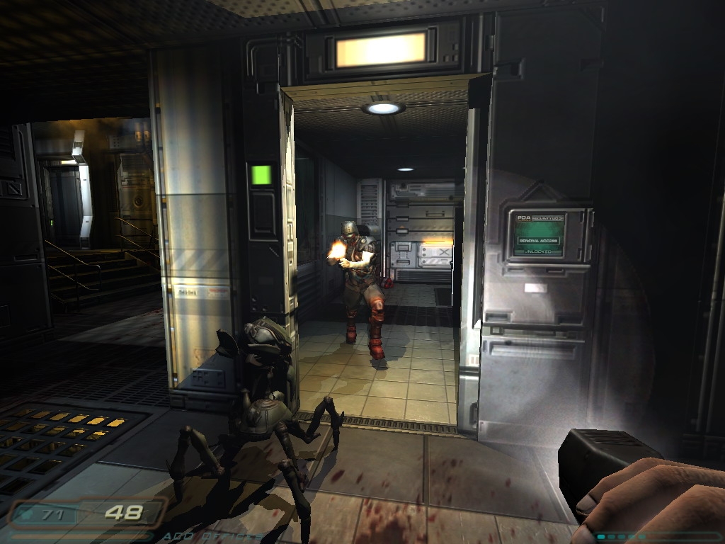 Скриншот из игры Doom 3 под номером 23