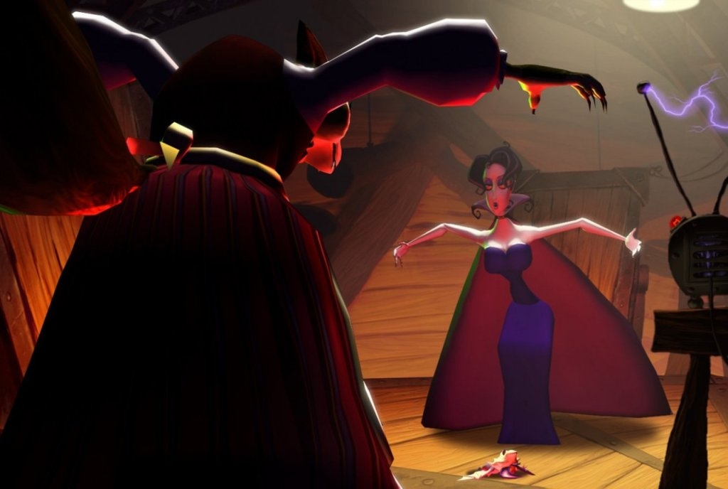 Скриншот из игры A Vampyre Story 2: A Bat