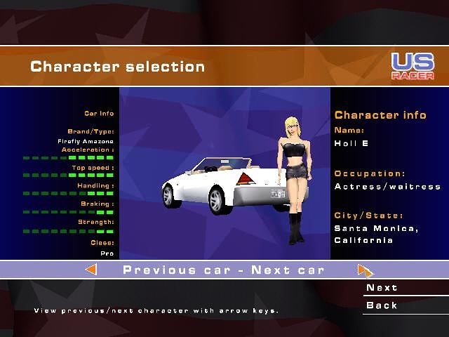 Скриншот из игры A2 Racer Goes USA под номером 1