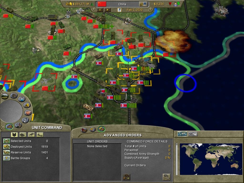 Скриншот из игры Supreme Ruler 2020: Global Crisis под номером 5