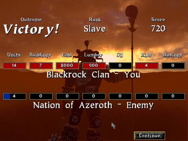 Скриншот из игры Warcraft 2: Battle.net Edition под номером 1
