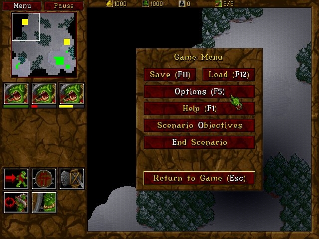 Скриншот из игры Warcraft 2: Battle.net Edition под номером 8
