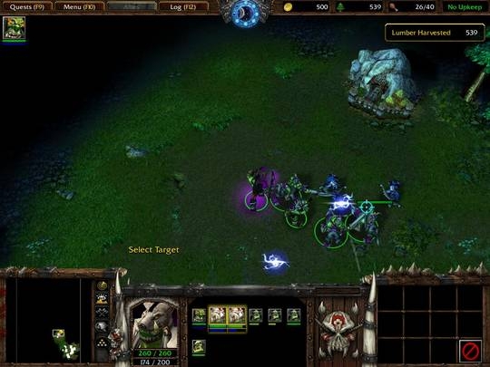 Скриншот из игры Warcraft 3: Reign of Chaos под номером 18