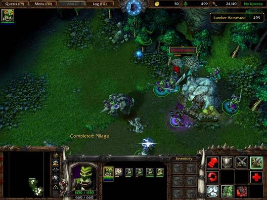 Скриншот из игры Warcraft 3: Reign of Chaos под номером 21