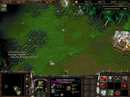 Скриншот из игры Warcraft 3: Reign of Chaos под номером 28