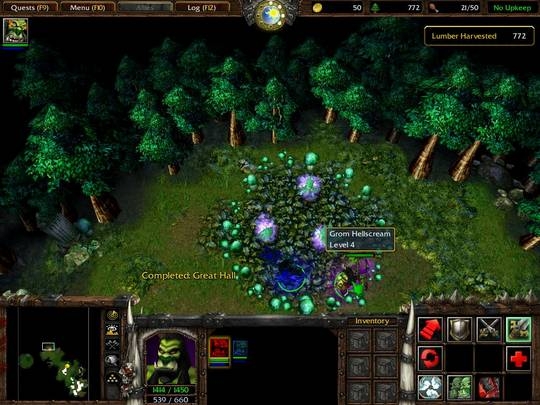Скриншот из игры Warcraft 3: Reign of Chaos под номером 31