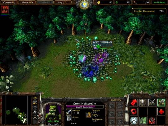 Скриншот из игры Warcraft 3: Reign of Chaos под номером 32